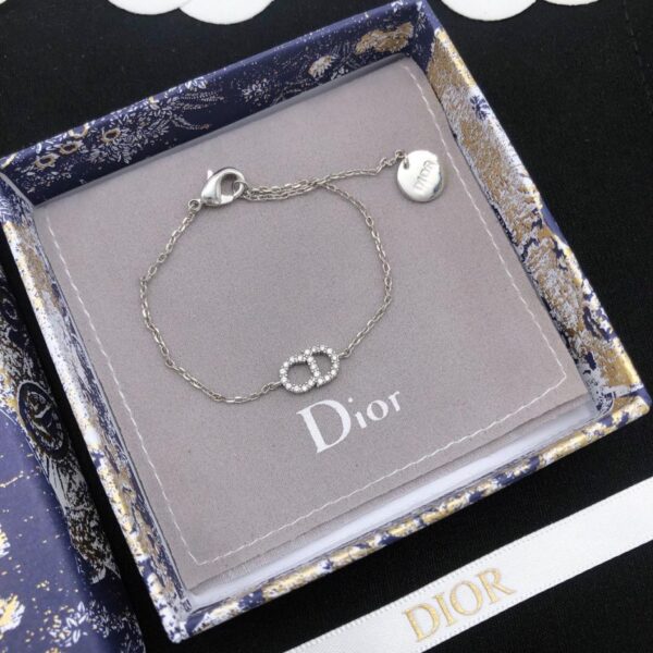 Bracciale Dior in argento uguale al contatore (612F)