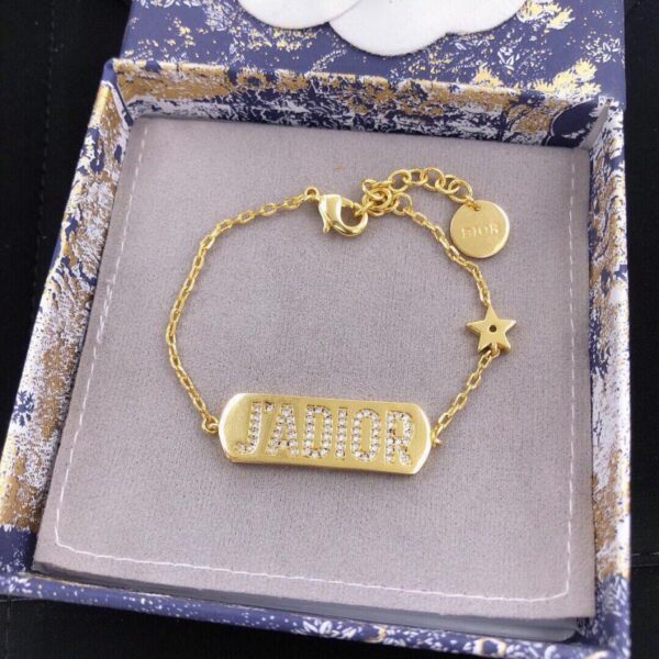 replica,repliche,fake,1:1,earrings,bracelet,ring,jewelry Bracciale stella catena Dior CD (6FEE)