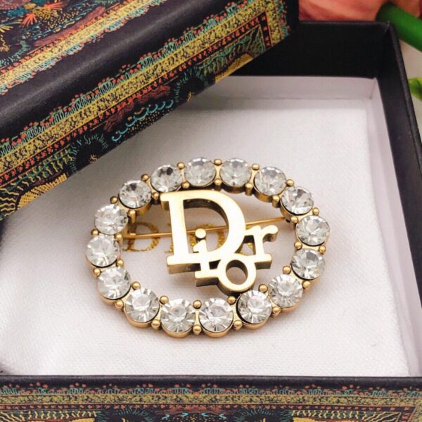 replica,repliche,fake,1:1,earrings,bracelet,ring,jewelry Spilla Dior (79A1)
