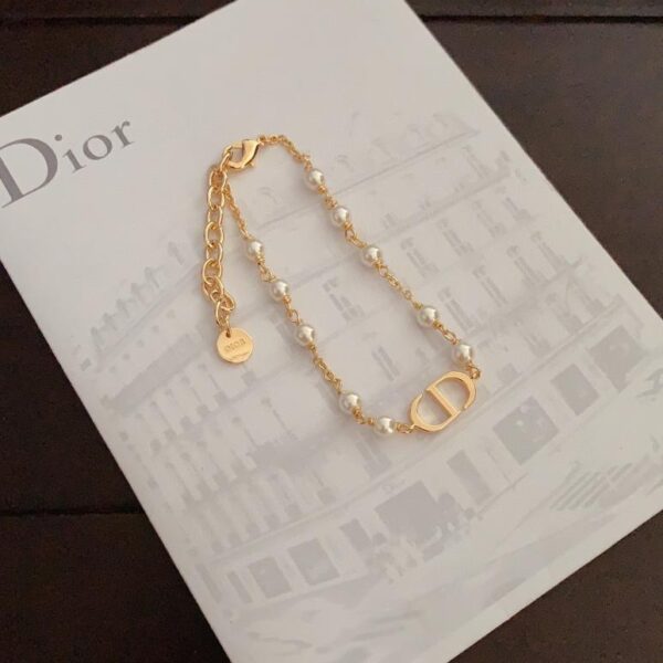 Bracciale Dior nuovo cd perle (62F8)