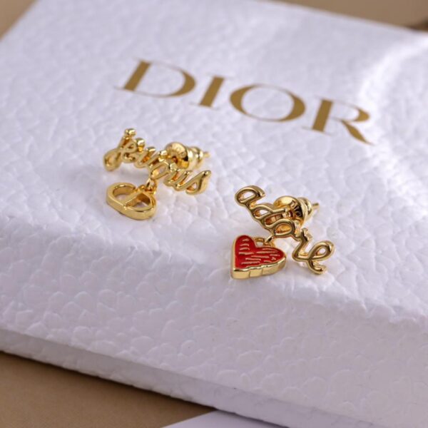 Orecchini Dior nuova lettera (2E60)
