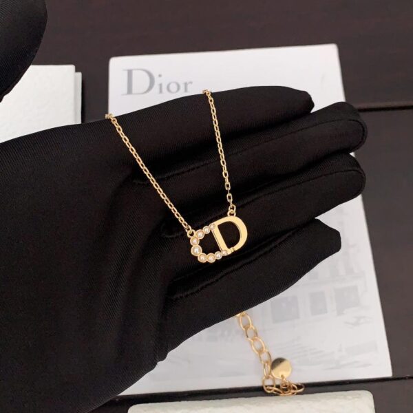 Ultima collana di perle CD di Dior (9267)