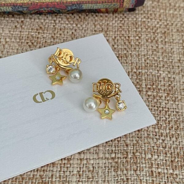 Orecchini con nappa Dior sinistra e destra (2206)