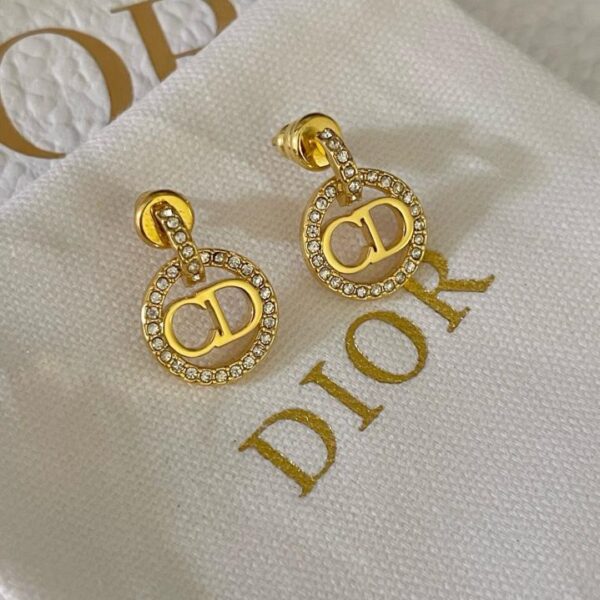 Orecchini rotondi Dior (34BC)
