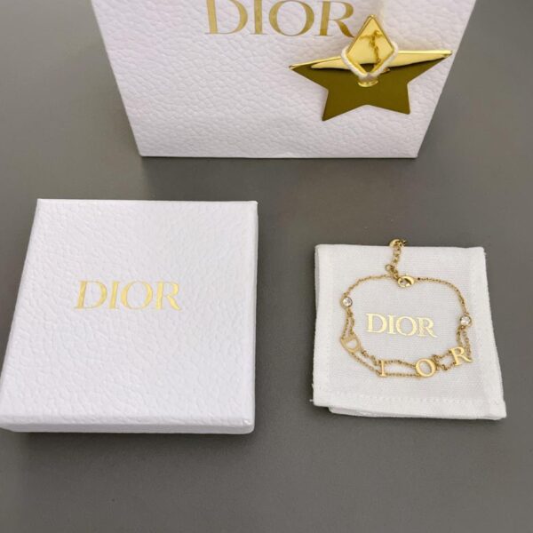 Bracciale Dior lettera doppio strato (7CF3)