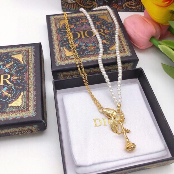 Collana Dior Perla Rosa (83FB)