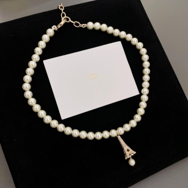 Collana di perle Dior Torre Eiffel (FA1D)