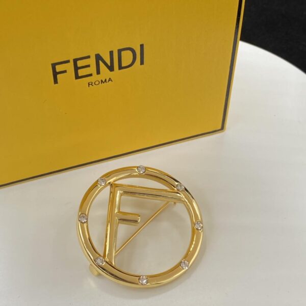 replica,repliche,fake,1:1,earrings,bracelet,ring,jewelry Spilla Fendi (BBB0)