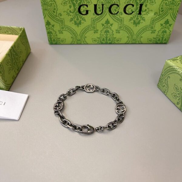 Bracciale Gucci in oro nero (C3D1)