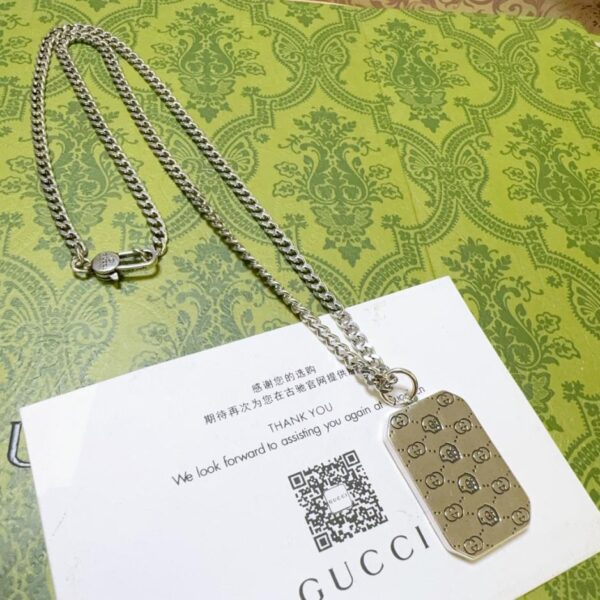 replica,repliche,fake,1:1,earrings,bracelet,ring,jewelry L’ultima catena di prodotti Gucci Anger Forest serie doppia G modello classico 50FA)