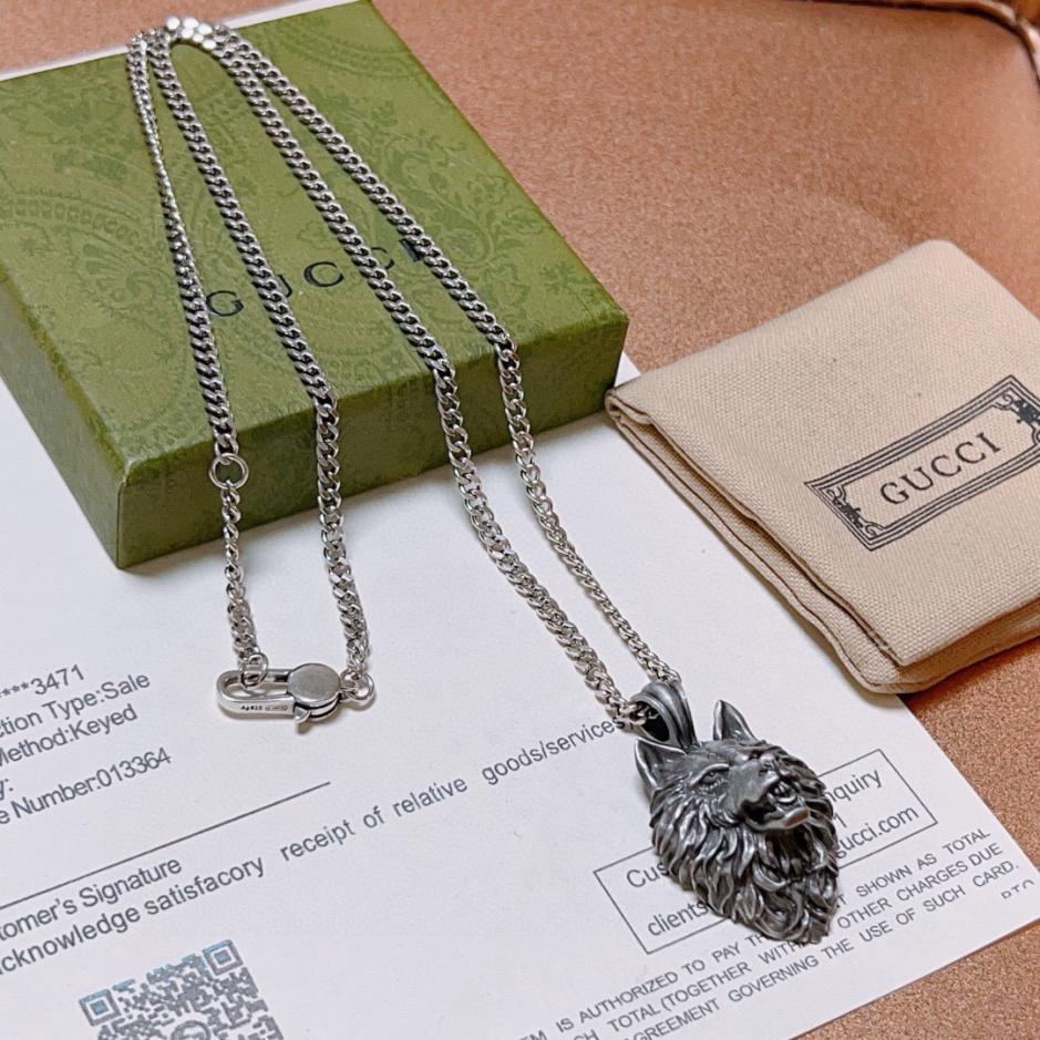 replica,repliche,fake,1:1,earrings,bracelet,ring,jewelry L’ultima catena di prodotti Gucci Collana Anger Forest serie doppia G lupo selvatico Gucci (87EE) replica,repliche,fake,1:1,earrings,bracelet,ring,jewelry L’ultima catena di prodotti Gucci Collana Anger Forest serie doppia G lupo selvatico Gucci (87EE)