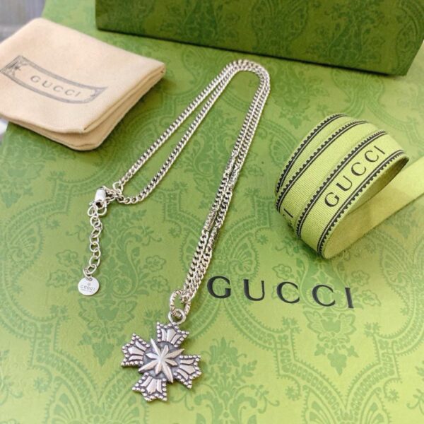 replica,repliche,fake,1:1,earrings,bracelet,ring,jewelry L’ultima catena di prodotti Gucci Anger Forest serie doppia G (F2AB)