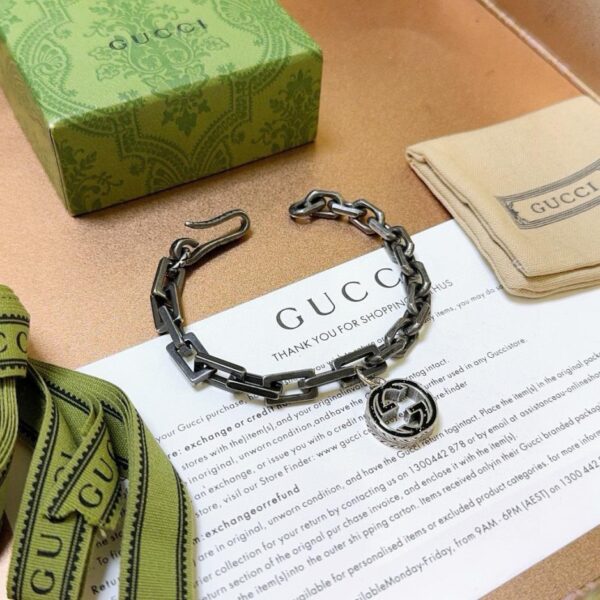 replica,repliche,fake,1:1,earrings,bracelet,ring,jewelry Gucci ultimo braccialetto classico (9907)