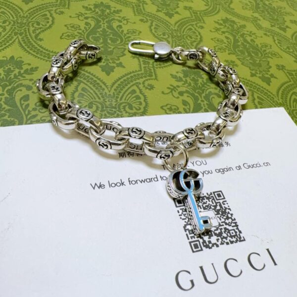 replica,repliche,fake,1:1,earrings,bracelet,ring,jewelry Ultimo braccialetto classico Gucci (E50B)