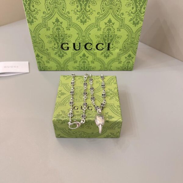 replica,repliche,fake,1:1,earrings,bracelet,ring,jewelry Collana Gucci Gucci (A353)