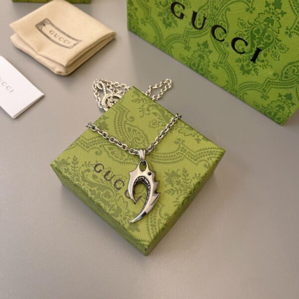 replica,repliche,fake,1:1,earrings,bracelet,ring,jewelry Collana Gucci (FD17)