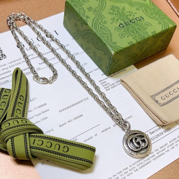 replica,repliche,fake,1:1,earrings,bracelet,ring,jewelry L’ultima catena di prodotti Gucci Anger Forest serie doppia g (CACC)