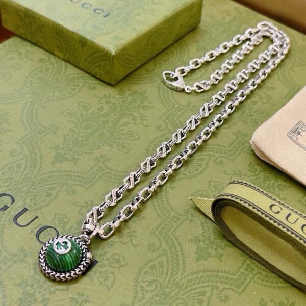 replica,repliche,fake,1:1,earrings,bracelet,ring,jewelry L’ultima catena di prodotti Gucci serie Anger Forest doppia g (49E6)