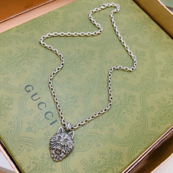 replica,repliche,fake,1:1,earrings,bracelet,ring,jewelry L’ultima catena di prodotti Gucci serie Anger Forest doppia g (18B9)