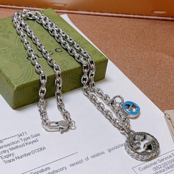 replica,repliche,fake,1:1,earrings,bracelet,ring,jewelry L’ultima catena di prodotti Gucci Anger Forest serie doppia g (0528)