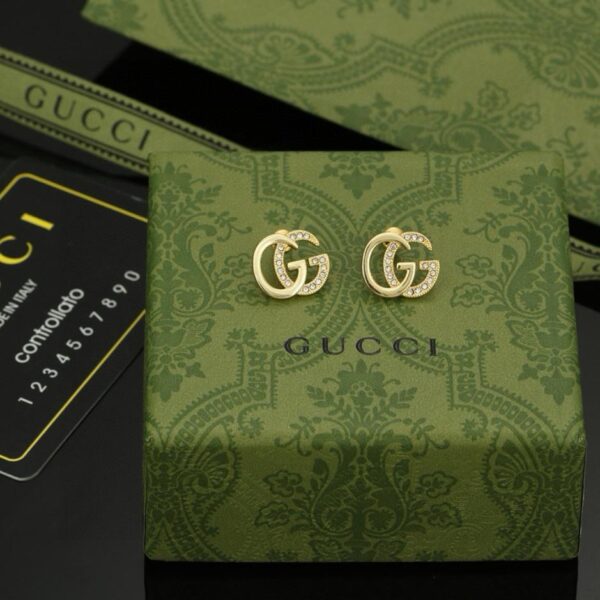 replica,repliche,fake,1:1,earrings,bracelet,ring,jewelry Gucci orecchini retrò a forma di g nuovi più venduti (9814)