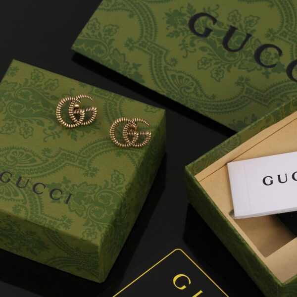 replica,repliche,fake,1:1,earrings,bracelet,ring,jewelry Nuovi orecchini più venduti a forma di g retrò Gucci (FBAE)