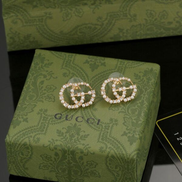 replica,repliche,fake,1:1,earrings,bracelet,ring,jewelry Orecchini Gucci Perle (8EE5)