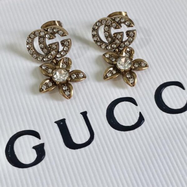replica,repliche,fake,1:1,earrings,bracelet,ring,jewelry Orecchini stile vintage Gucci (91ED)