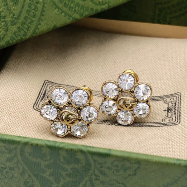 replica,repliche,fake,1:1,earrings,bracelet,ring,jewelry Orecchini doppia G Gucci (965A)