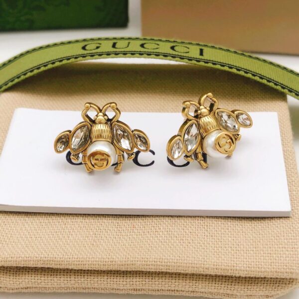 replica,repliche,fake,1:1,earrings,bracelet,ring,jewelry Orecchini Ape Gucci (BCB9)