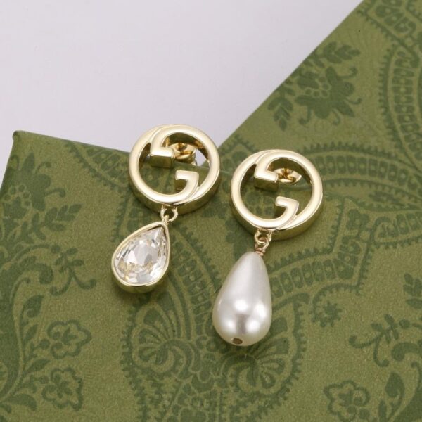 replica,repliche,fake,1:1,earrings,bracelet,ring,jewelry Orecchini asimmetrici Gucci (ABB0)