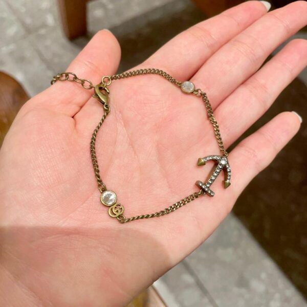 replica,repliche,fake,1:1,earrings,bracelet,ring,jewelry Nuovo braccialetto Gucci (BF6E)