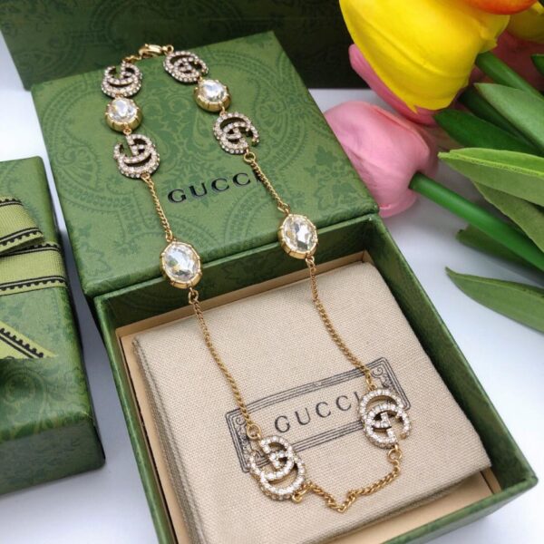 replica,repliche,fake,1:1,earrings,bracelet,ring,jewelry Collana Gucci ago in argento sterling 925 (C105)