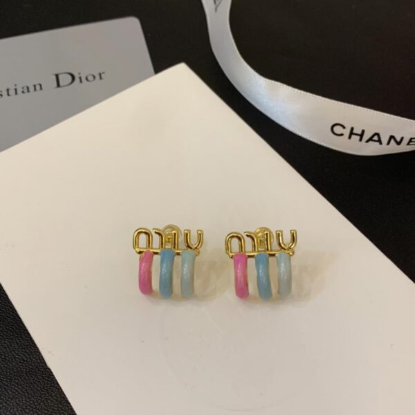 replica,repliche,fake,1:1,earrings,bracelet,ring,jewelry miumiu ultimi orecchini di perle ago d’argento 925 (D735)