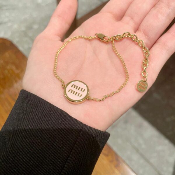 replica,repliche,fake,1:1,earrings,bracelet,ring,jewelry braccialetto lettera miumiu (4CAC)