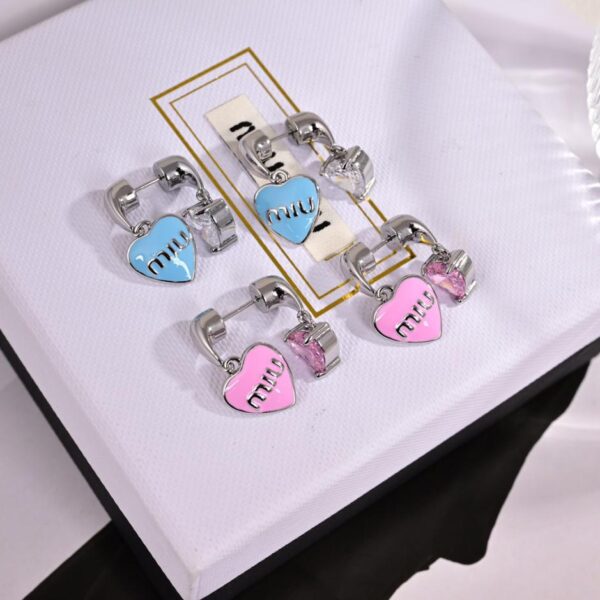 replica,repliche,fake,1:1,earrings,bracelet,ring,jewelry orecchini lettera miumiu ️(E3A2)