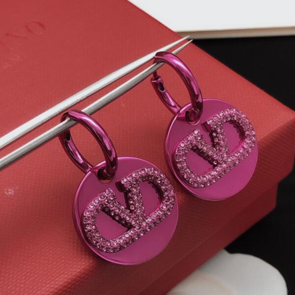 replica,repliche,fake,1:1,earrings,bracelet,ring,jewelry Orecchini e ganci per orecchie Valentino in oro con monete (6E9D)