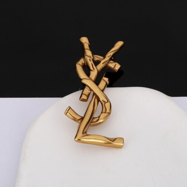replica,repliche,fake,1:1,earrings,bracelet,ring,jewelry Spilla Yves Saint Laurent Classica Lusso (D84E)