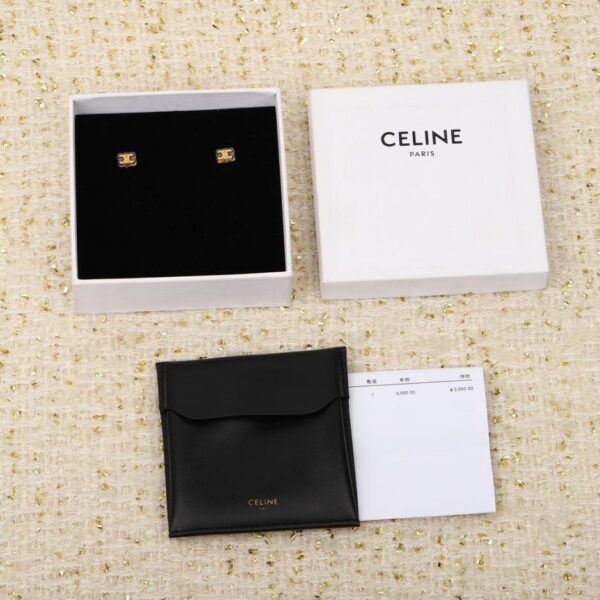 replica,repliche,fake,1:1,earrings,bracelet,ring,jewelry Orecchini tridimensionali Arco di Trionfo di Celine