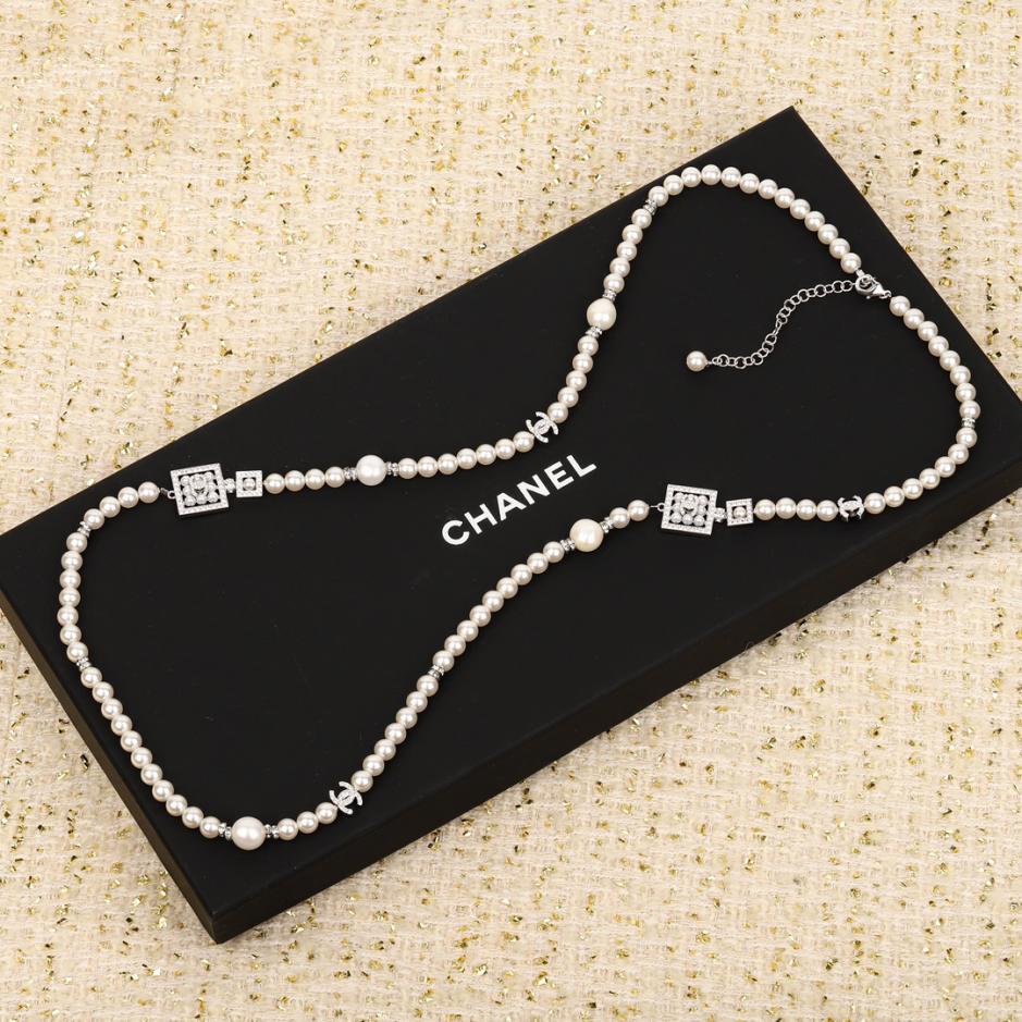 replica,repliche,fake,1:1,earrings,bracelet,ring,jewelry Catena di maglione di perle quadrate Chanel replica,repliche,fake,1:1,earrings,bracelet,ring,jewelry Catena di maglione di perle quadrate Chanel