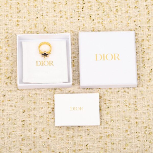replica,repliche,fake,1:1,earrings,bracelet,ring,jewelry Anello Dior stella a cinque punte Cruise ultimo modello