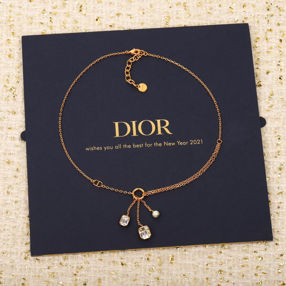 replica,repliche,fake,1:1,earrings,bracelet,ring,jewelry Collana Dior con una perla e due diamanti replica,repliche,fake,1:1,earrings,bracelet,ring,jewelry Collana Dior con una perla e due diamanti