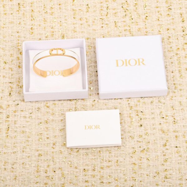 Bracciale aperto con scritta Dior