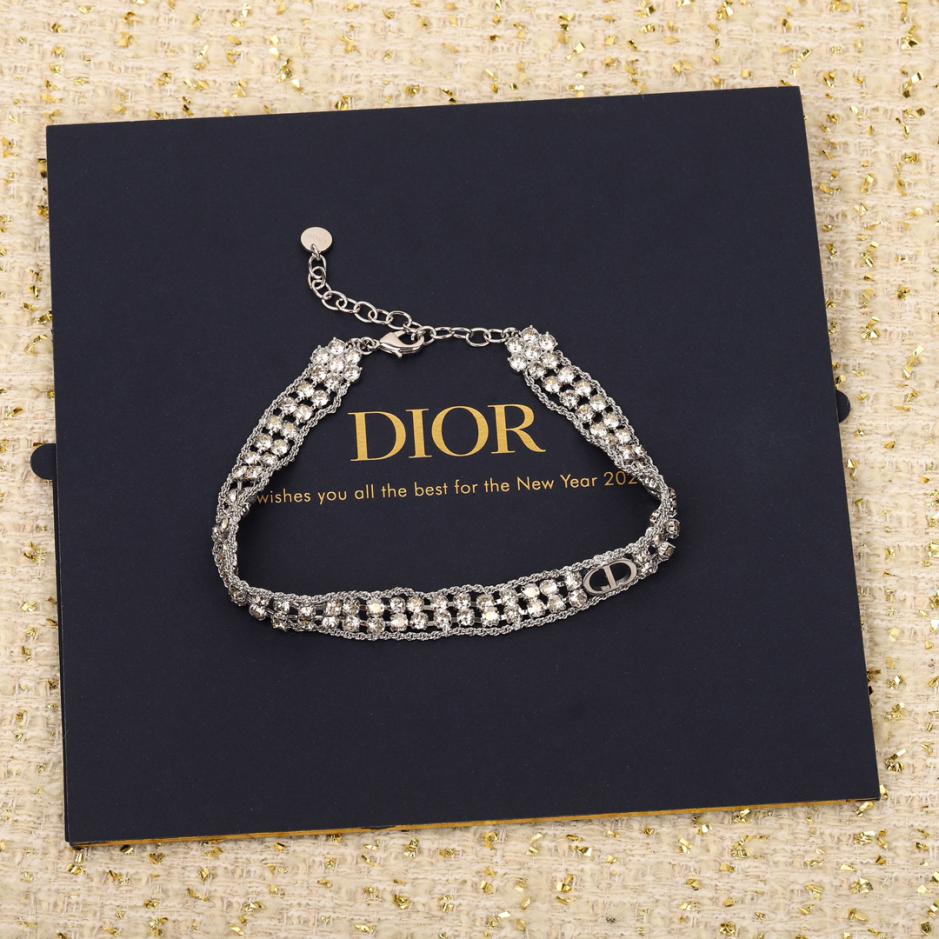 replica,repliche,fake,1:1,earrings,bracelet,ring,jewelry Collana girocollo Dior a doppio strato con diamanti pieni replica,repliche,fake,1:1,earrings,bracelet,ring,jewelry Collana girocollo Dior a doppio strato con diamanti pieni