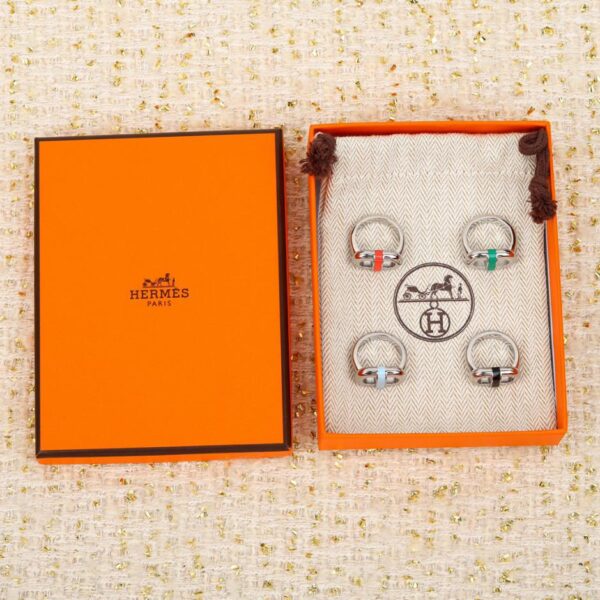 replica,repliche,fake,1:1,earrings,bracelet,ring,jewelry Anello al naso di maiale Hermes