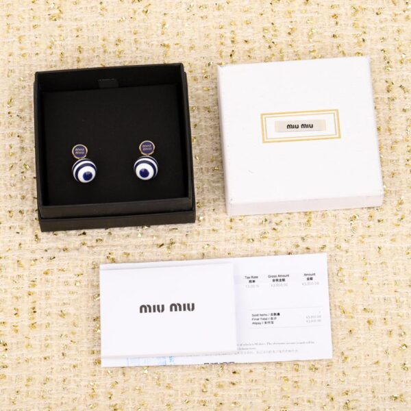 replica,repliche,fake,1:1,earrings,bracelet,ring,jewelry Orecchini Miu Miu