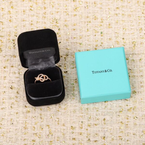 Portachiavi con diamanti Tiffany