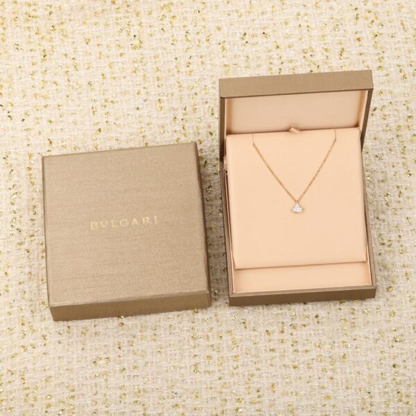 replica,repliche,fake,1:1,earrings,bracelet,ring,jewelry Piccolo ventaglio Bvlgari Diva pieno di collana di diamanti