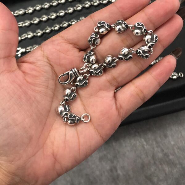 replica,repliche,fake,1:1,earrings,bracelet,ring,jewelry Chrome Hearts nuovo bracciale a forma di cuore