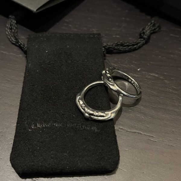 replica,repliche,fake,1:1,earrings,bracelet,ring,jewelry Anello fiore croce cuori cromati
